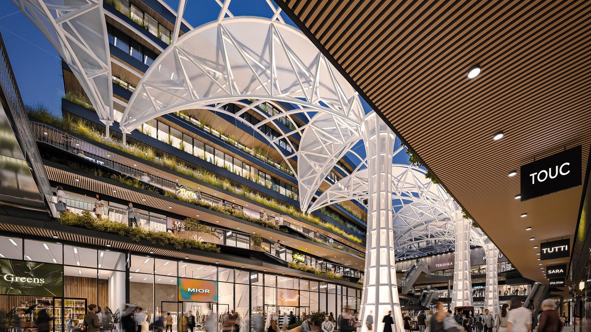 Zastřešení inspirované katedrálou, osm jeřábů a vrt hluboký čtvrt kilometru. V Brně roste nové centrum